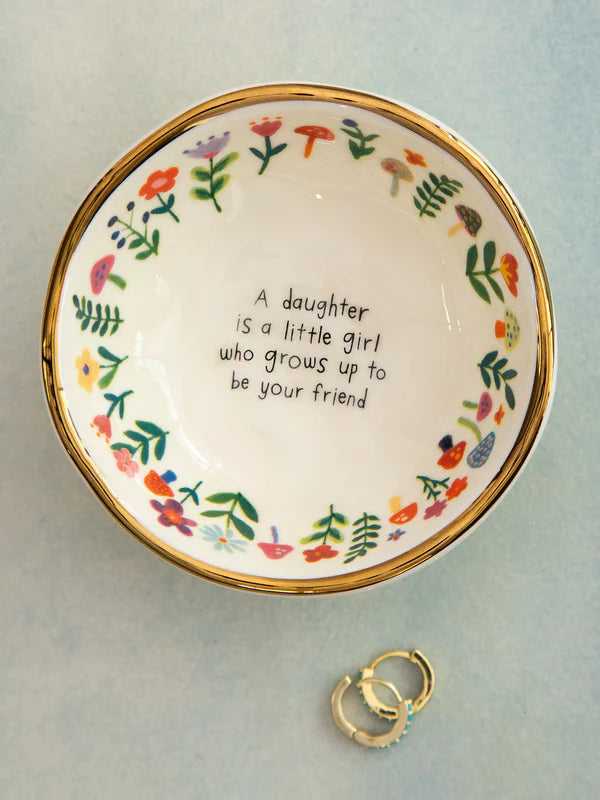 Daughter Friend Ceramic Trinket Bowl