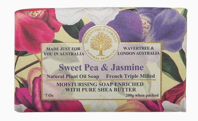 Sweet Pea & Jasmine Soap Bar