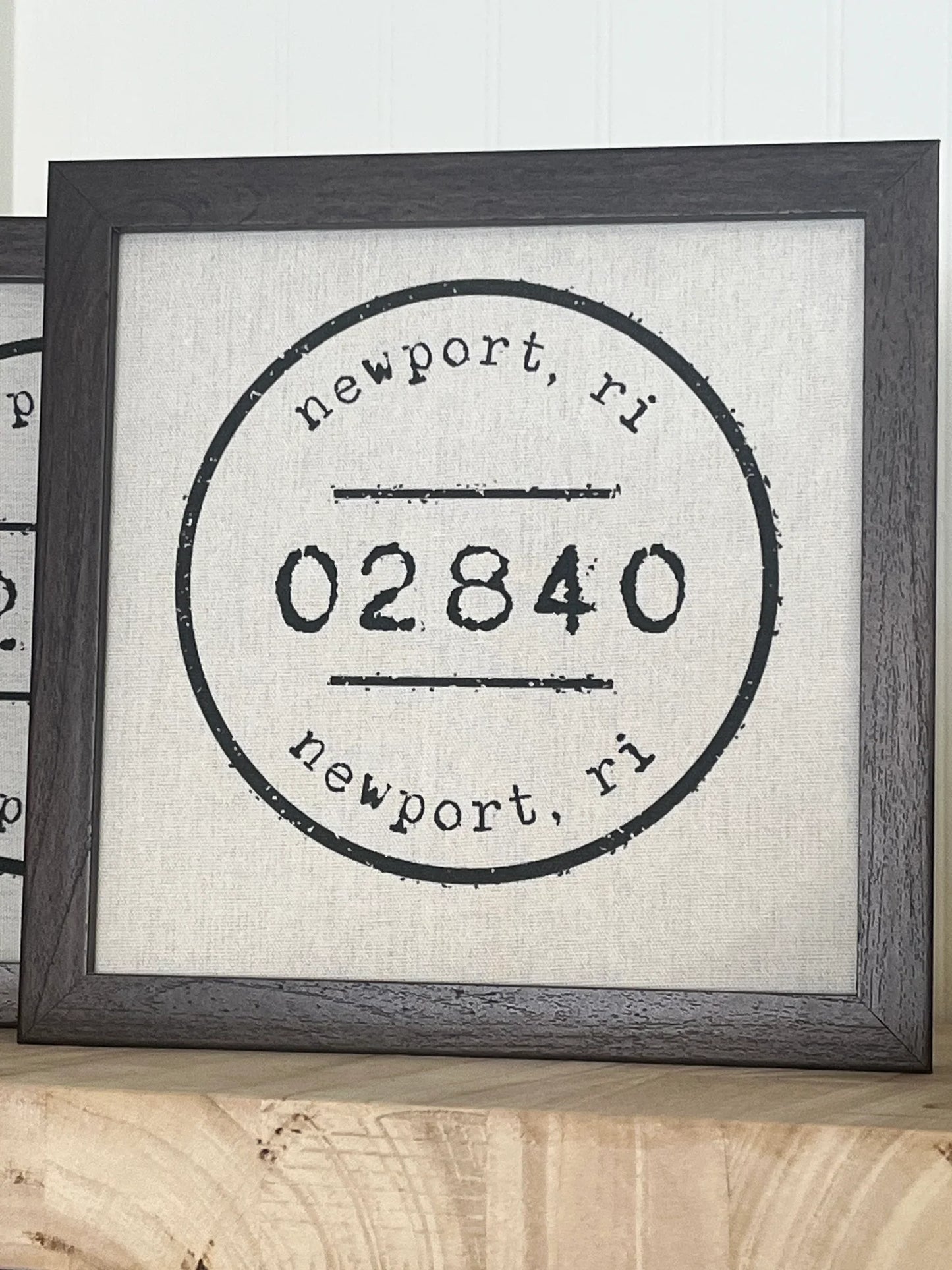 Newport, RI Postmark Stamp Sign